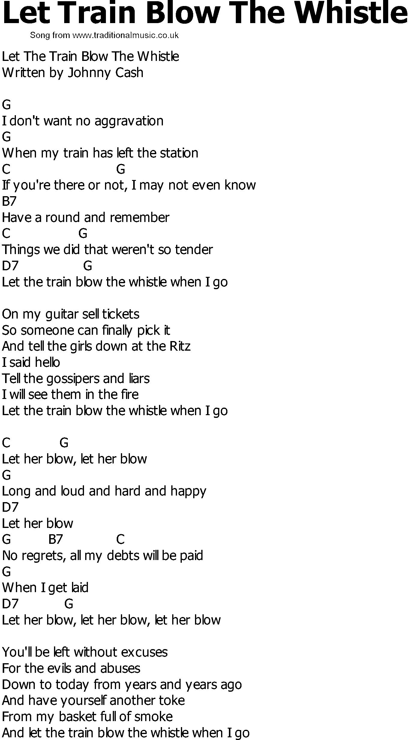 Whistle lyrics
