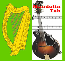 Irish Mandolin Tab