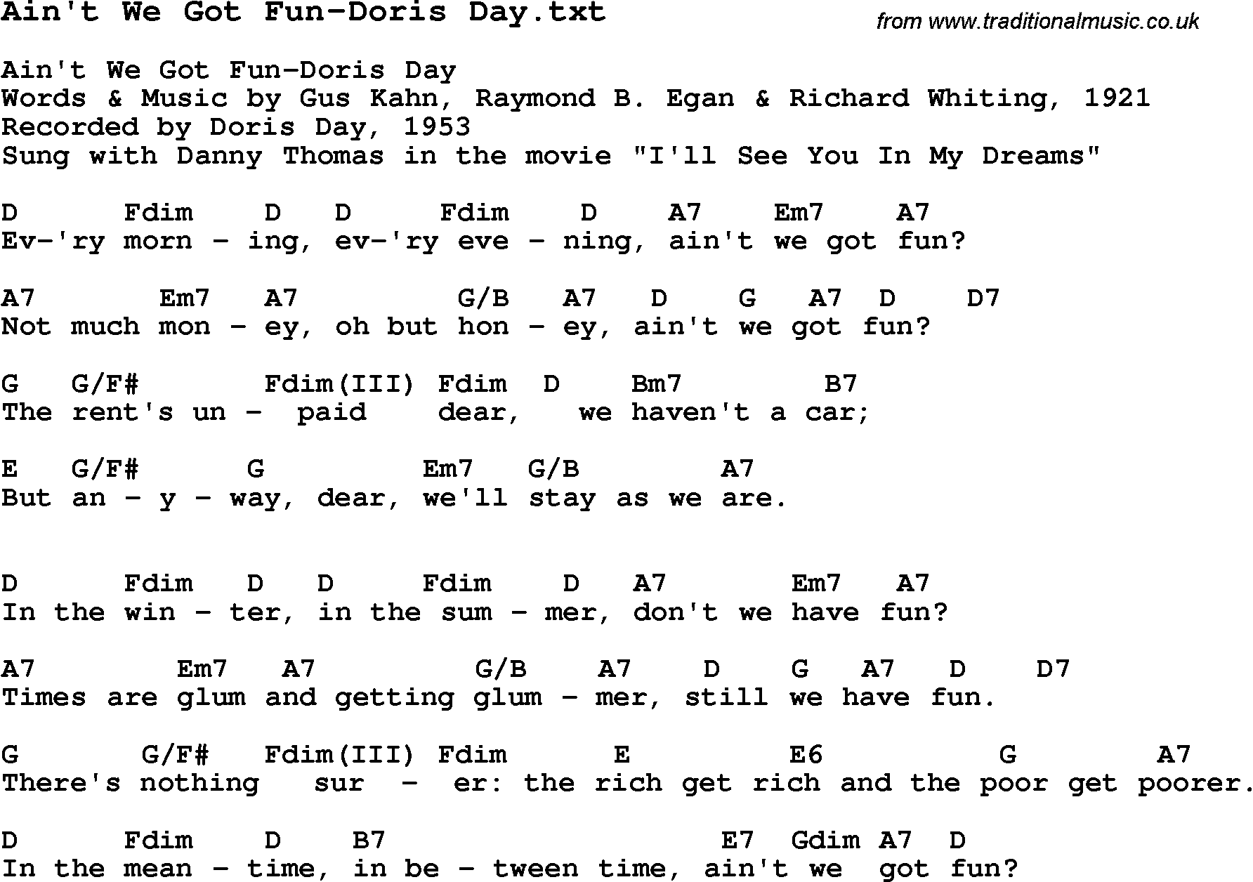 Ain't It Fun sheet music for guitar (tablature) (PDF)