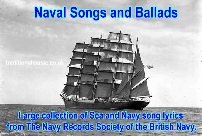 Naval Songs and Ballads clipper ship