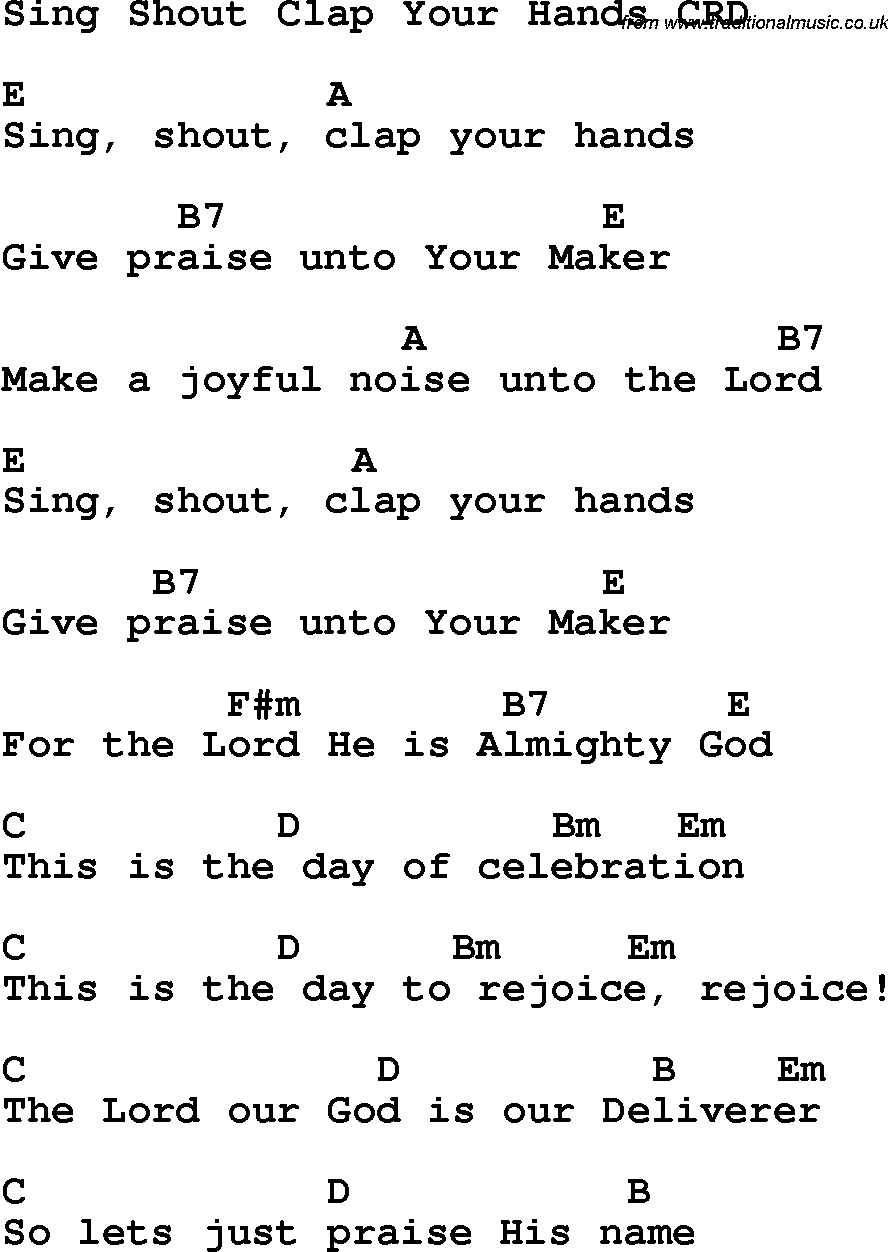 Kb church clap lyrics