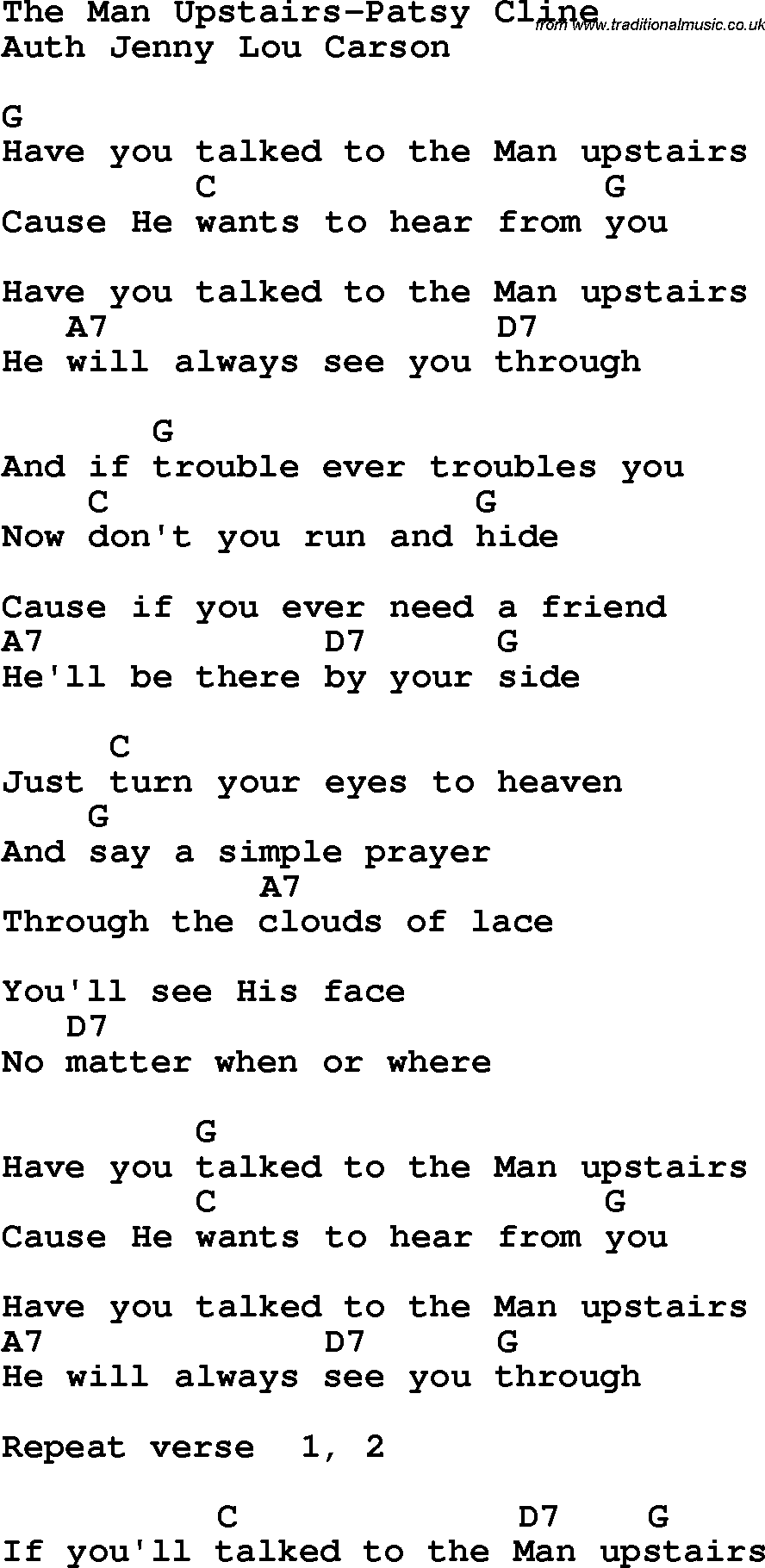 Country, Southern and Bluegrass Gospel Song Hide And Seek lyrics