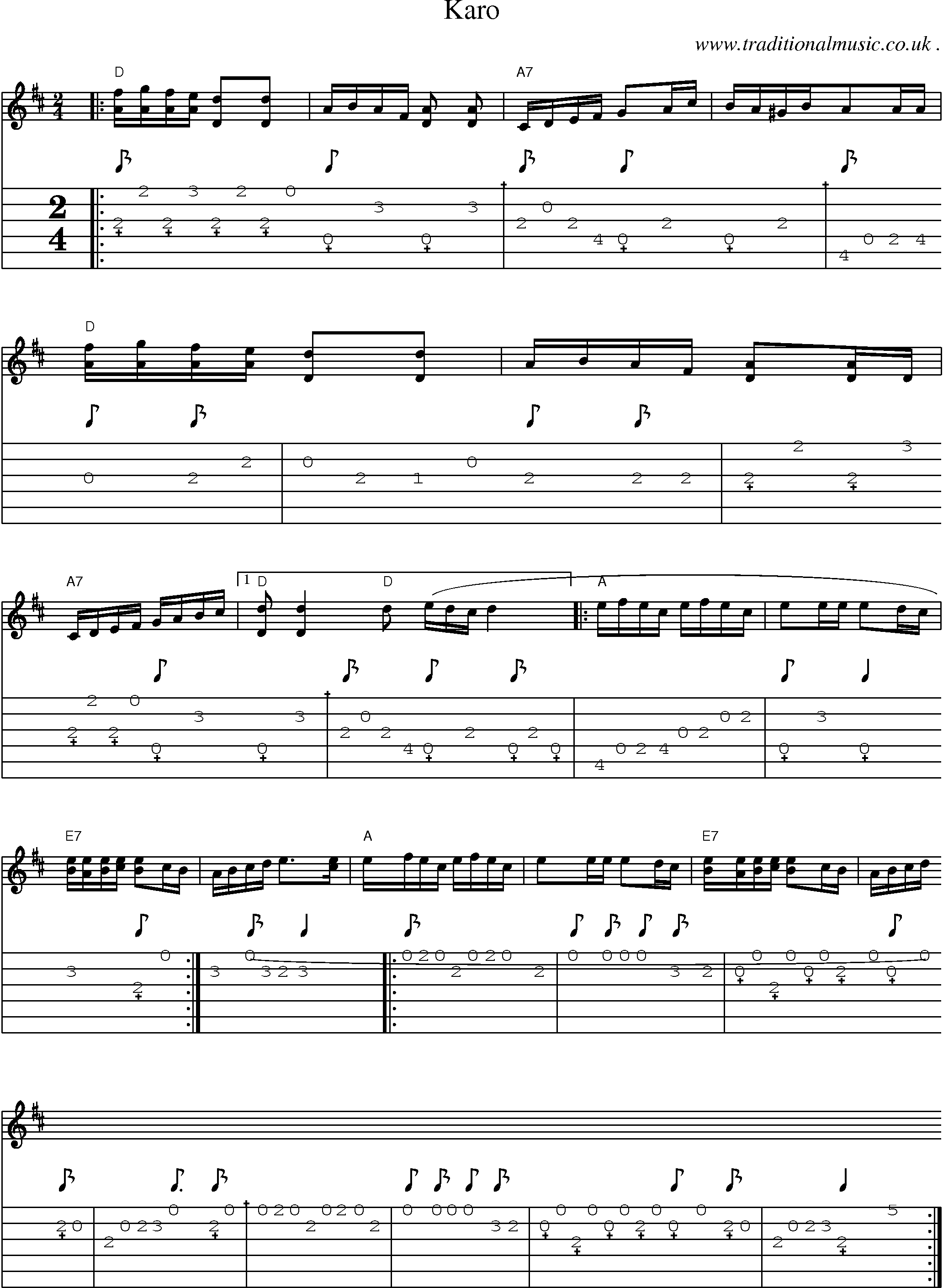 Folk and Traditional Music, SheetMusic, Guitar tab, mp3 audio, midi