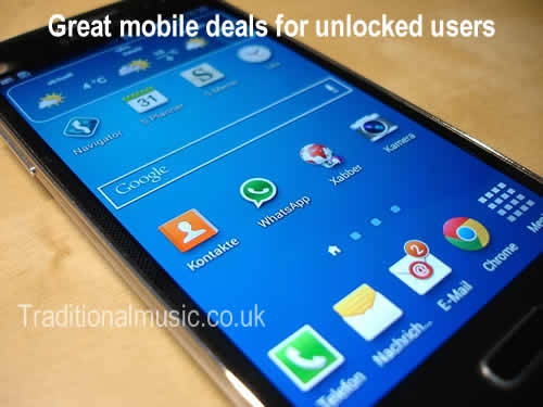Great network deals for unlocked phone users