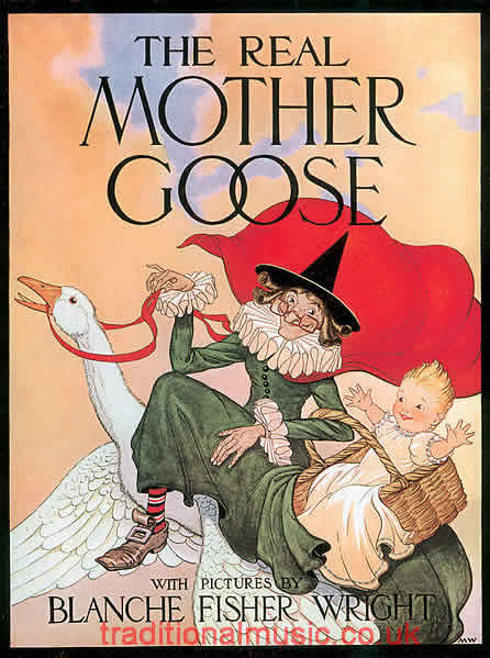 Mother Goose Songs 60 Easy Compositions for beginner piano with sheet music & lyrics
