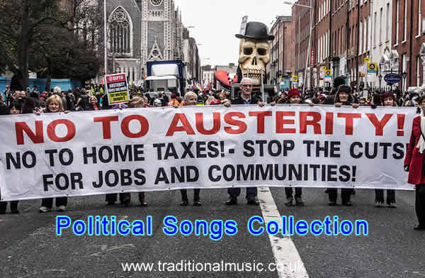 Political, Solidarity, Workers and Union Songs - 550+ lyrics