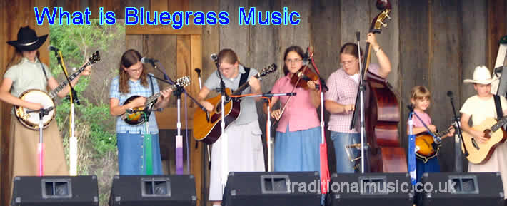 What is bluegrass music - Definition
